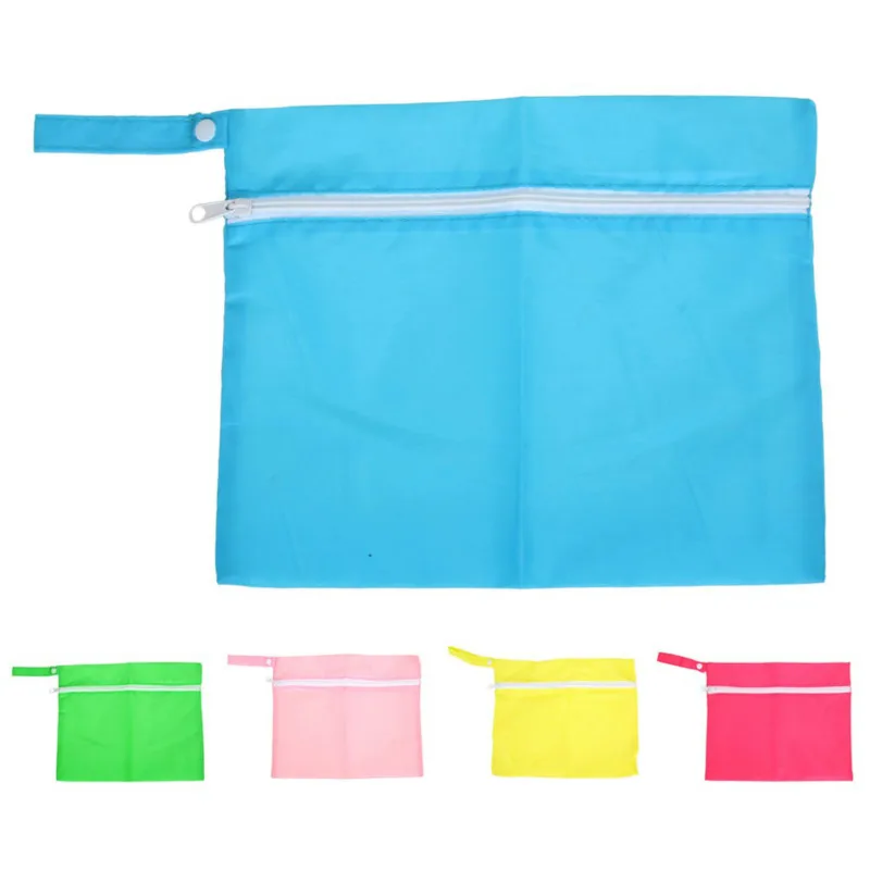 

30*25CM Baby Diapers Bag Candy Color Waterproof Mom Maternity Bag Reusable Oxford Stroller Bag Organizer for Baby Nappies