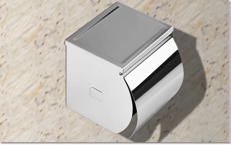 Inspire Нержавеющая сталь хром туалет Бумага рулон ткани держатели Обложка в стены