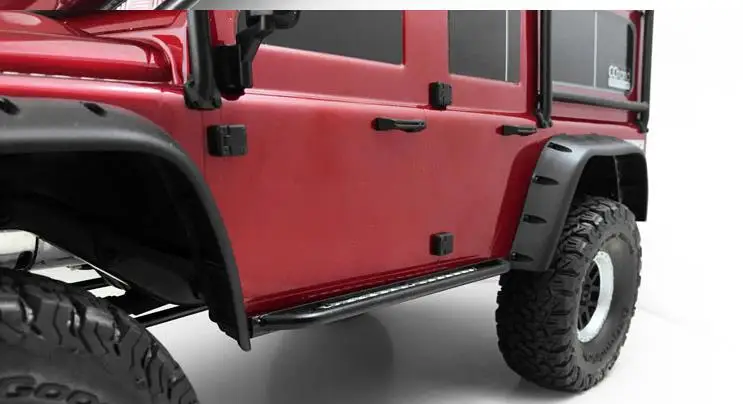 Новинка 2017 резиновые Брызговики и металлические стенты RC для Hraxxas T4 TRX4 Defender D110 Land