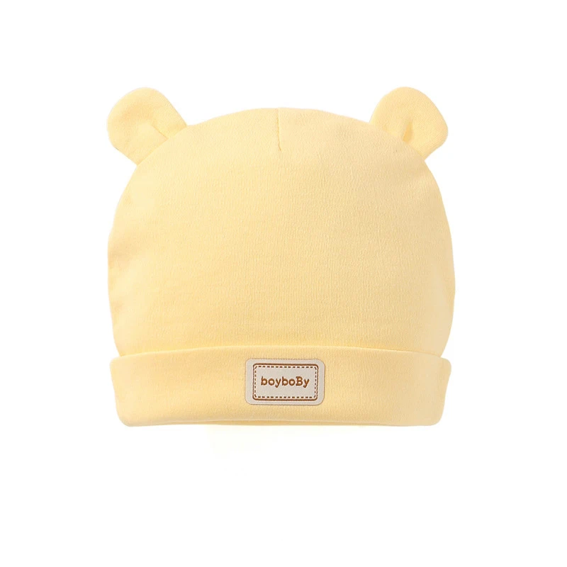 yellow2 4 цвета, детские шапки и шапки для новорожденных, двухслойный эластичный платок для малышей, шарф для малышей, хлопковые нагрудники для мальчиков и девочек - Цвет: yellow2