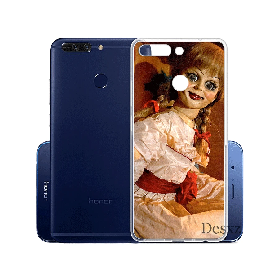 Чехол для телефона Annabelle Creation Horror Huawei Honor Note 6A 6C 7A 7X 7C Pro 8 9 10 Lite Play Shell|Чехлы-накладки|