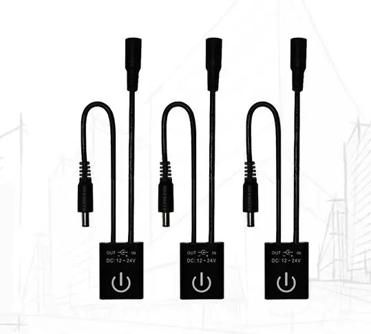 Мини автоматический индукционный ИК светильник Сенсор переключатель 12V 24V DC шкаф