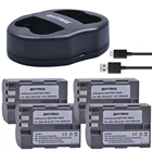 Зарядное устройство с двумя USB-портами для Nikon D50 D70 D80 D90 D100 D200 D300 D700 z1