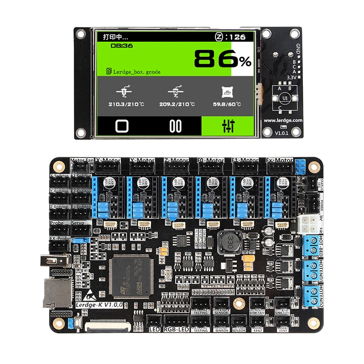 Материнская плата LERDGE 3d принтера ARM 32Bit control ler для 3D системная управления комплект