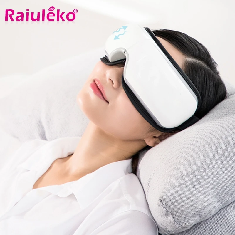 

Vibration Massage Air Pressure Eye Massager 42 Degree Constant Temperature Hot Compress Relieves Eye Fatigue and Reduces Myopia