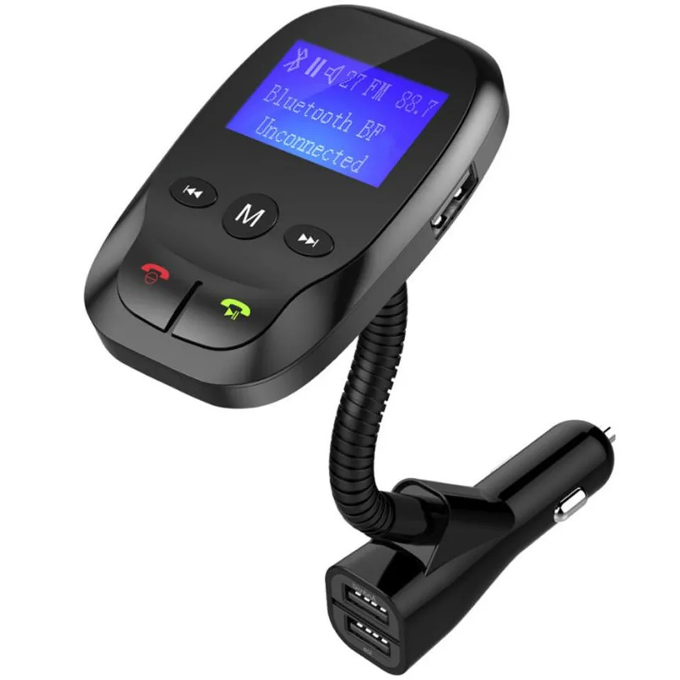 Франшиза беспроводной в автомобиле Bluetooth fm-передатчик MP3 радио адаптер автомобильный комплект USB зарядное устройство Suppor номер звонящего телефона музыка TFcard