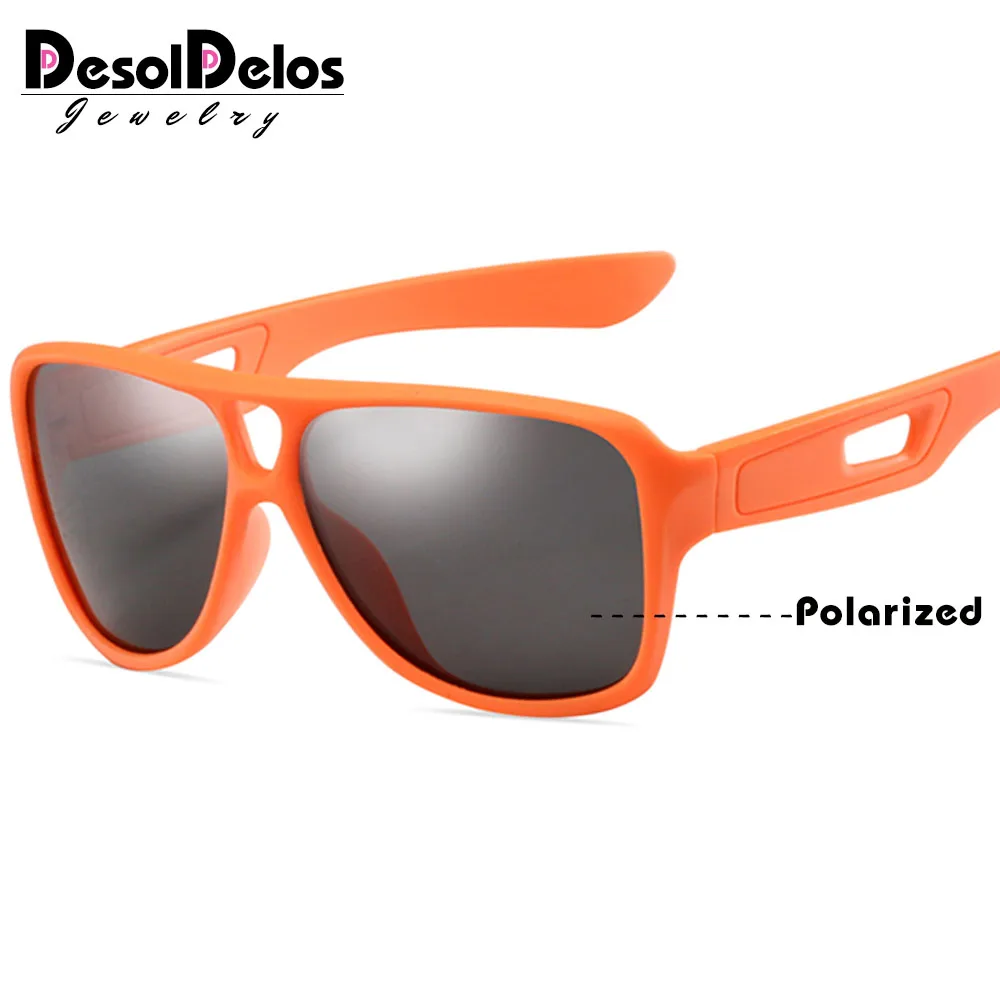 2019 мужские поляризованные солнцезащитные очки роскошные Брендовые с оправой из