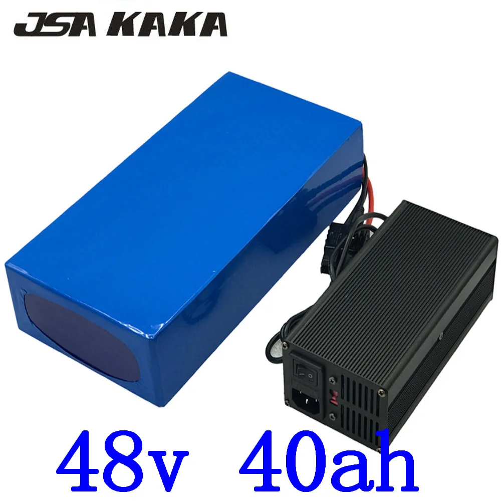 Литиевый аккумулятор для электровелосипеда 48 В 40 Ач 30 35 1000 Вт 1500 2000 батарея