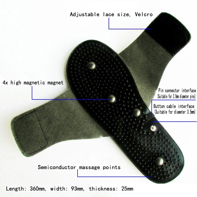 Новый с 8 шт. подушечками для всего тела мышцы расслабляющий импульсный