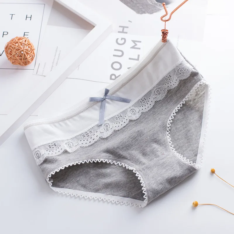 

LUOCHEN Lingerie Sexy underwear women Intimates ropa interior femenina tanga Breathable Panty Panties Underwear Briefs LaceS2101