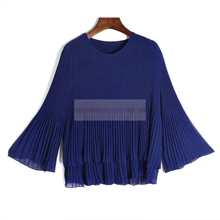 Футболка Changpleate Женская серая с рукавами фонариками и круглой шеей|gray t-shirt|round