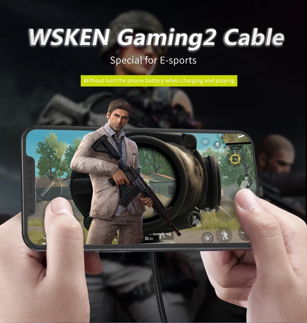 Wsken, зарядное устройство, USB кабель для iPhone 6S 6 7 8, шнур для быстрой зарядки данных, Micro usb type C для samsung, кабели для зарядки мобильных телефонов