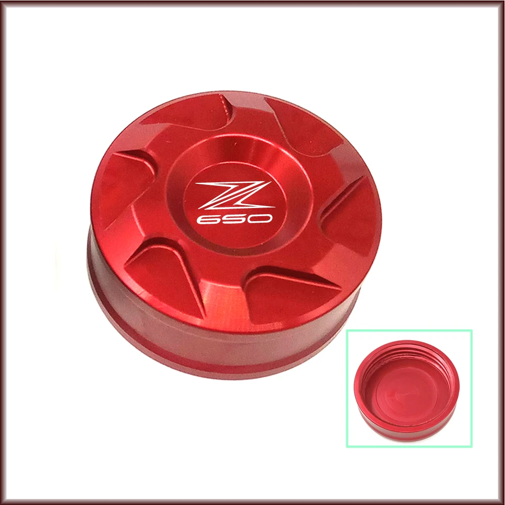 Крышка заднего резервуара тормозной жидкости алюминиевая крышка для KAWASAKI Z 650 Z650
