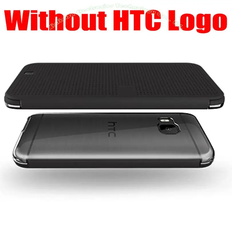 Чехол для htc One M8 M9 E9 PLUS A9 официальный смарт-чехол в горошек с функцией вызова ID TPU+ пластиковая кристальная задняя крышка с откидной крышкой HA2