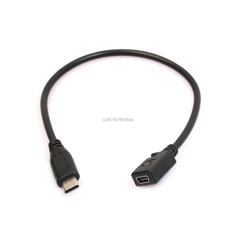 Новый Тип C USB 3 1 папа к Мини Женский зарядный кабель для передачи данных Nexus