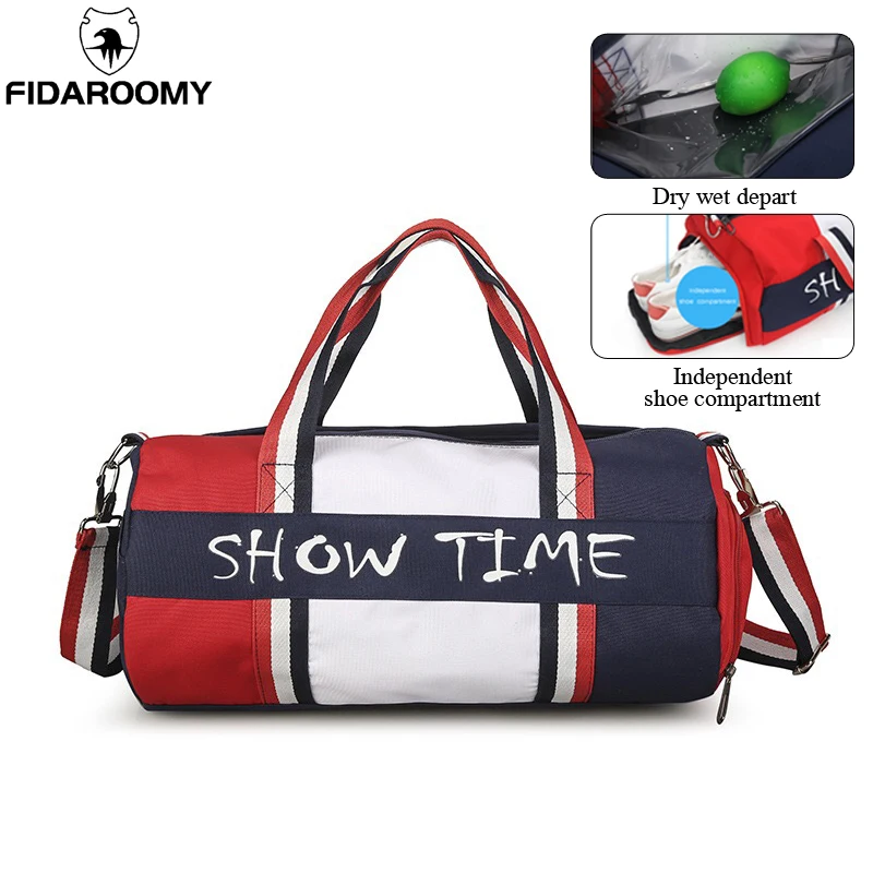 Водонепроницаемая спортивная сумка для мужчин и женщин фитнеса йоги хранения
