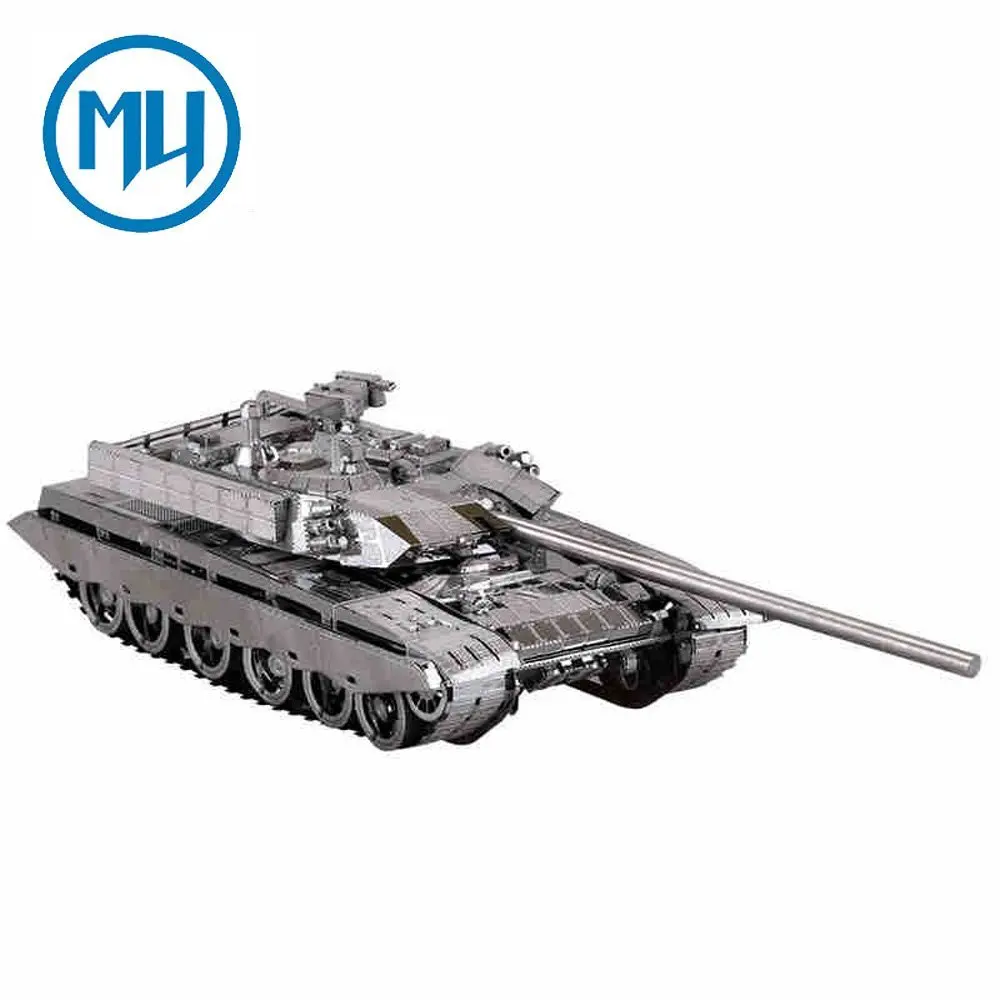 2017 MU 3D металлическая головоломка T-99 Танк модель здания комплект YM-N027-S DIY лазерная