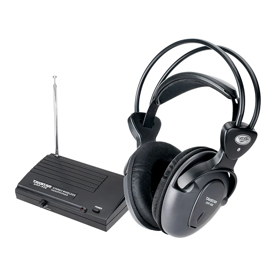 Takstar Uhf 958 Fm стерео беспроводные наушники дизайн для тв компьютер домашнего