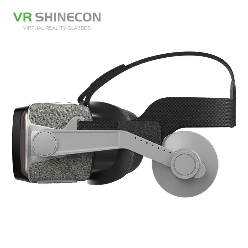 3D VR очки SHINECON G07E гарнитура с наушниками для 4 7 6 0 дюймовых Android iOS смартфонов|3D