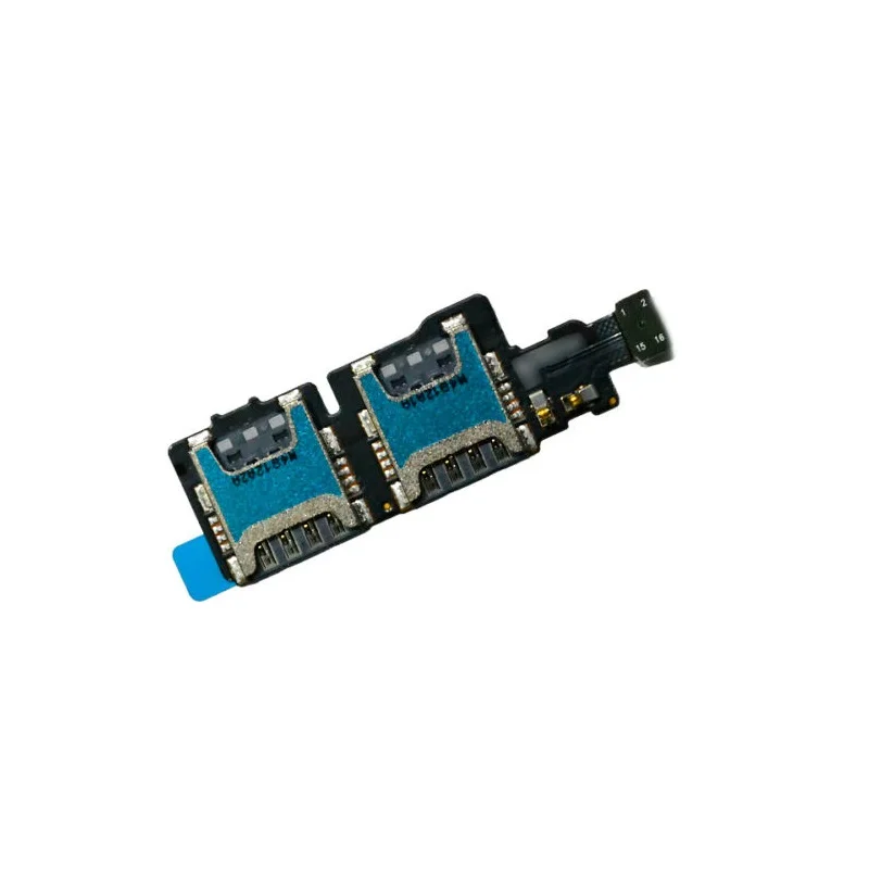 Гибкий кабель для Samsung Galaxy S5 Mini SM G800H с двумя SIM картами|sim card slot|galaxy simsim s5 |