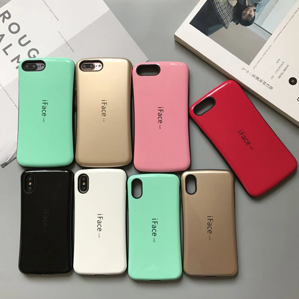 Чехол Sinbeda iFace mall для iphone XS XR MAX амортизирующий ударопрочный бампер из