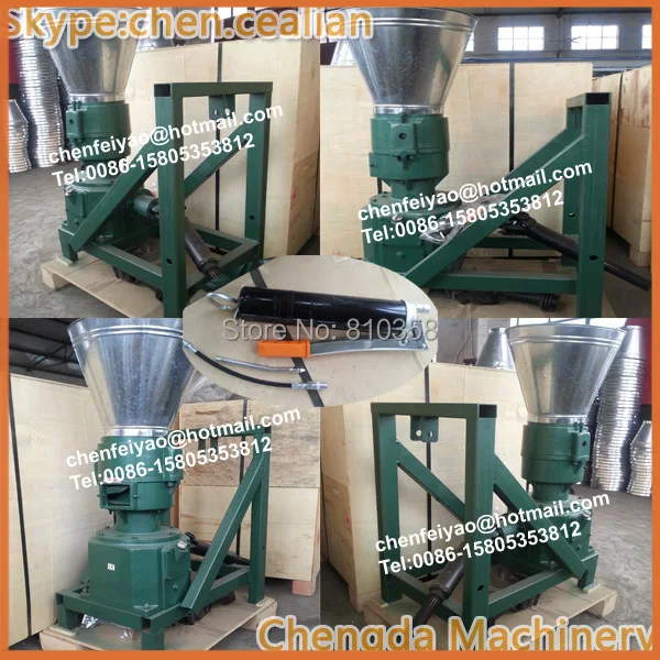 KL120P Free Shipping PTO feed and wood pellet mill machinery driven by tractor | Инструменты