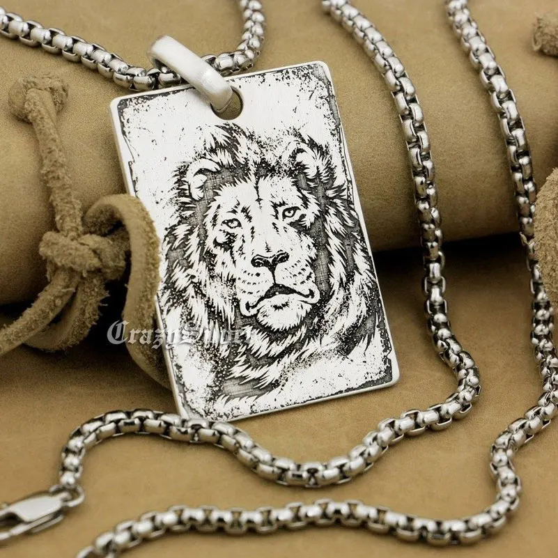 Панк Мода Высокая точность глубокая гравировка Созвездие теги Твердые