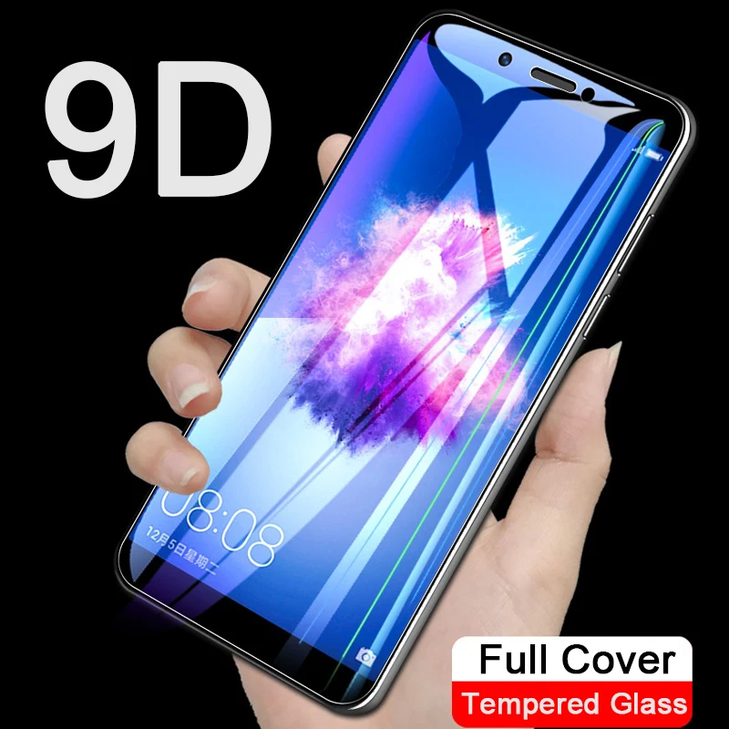 9D полный клей для Huawei P Smart Z Plus 2019 PSmart 2018 защита экрана из закаленного стекла на 2020