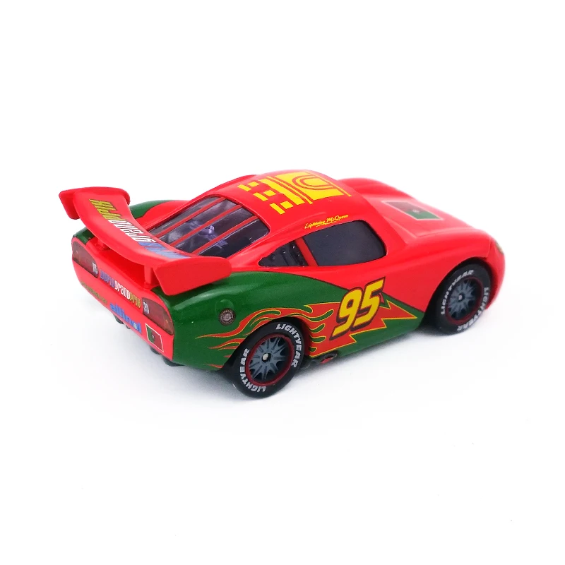Дисней Пиксар Молния МакКуин Португалия Узор 1:55 Модель Металлической Игрушки Машинки на Разборку Новый Подарок для Детей Бесплатная Доставка.