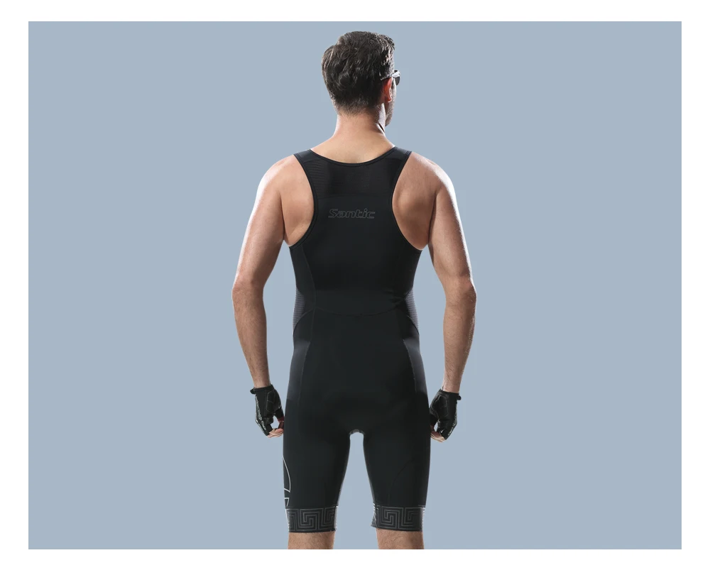 Santic для мужчин Pro Супер Speedsuit с инициалами Мужчин's для триатлона, занятий спортом велосипедная форма Велоспорт костюмы комплект Джерси гидрокостюм