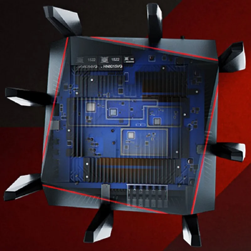 Оригинальный ASUS RT AC5300 5334 Мбит/с Беспроводной маршрутизатор 2 4 ГГц/5 ГГц