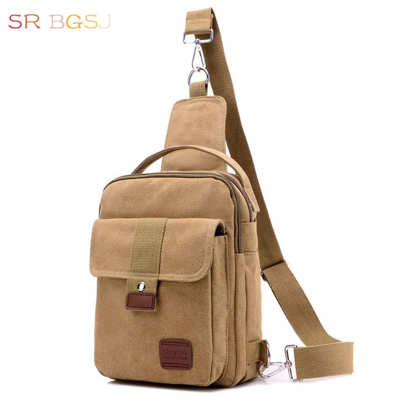 Бесплатная доставка 3 стиля многофункциональная Повседневная парусиновая мужская сумка мессенджер Ретро