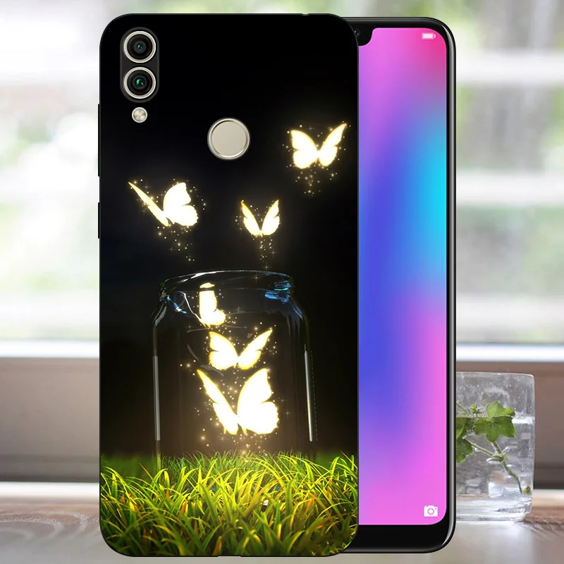 Мягкий ТПУ чехол для Honor 8c huawei Honor 8C силиконовый бампер для Honor 8C Honor 8C 6,26 чехол для huawei Honor 8c 8 C задняя крышка Capas