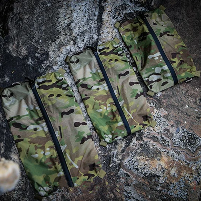 EmersonGear EDC сетчатая сумка на молнии тактическая флисовая аксессуары для
