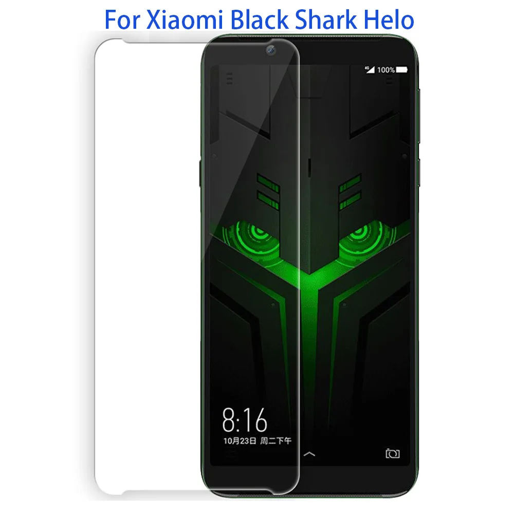 2 шт. Naxtop 2.5D Закаленное стекло Защита для экрана Xiaomi Mi Play Black Shark Pro Helo Pocophone