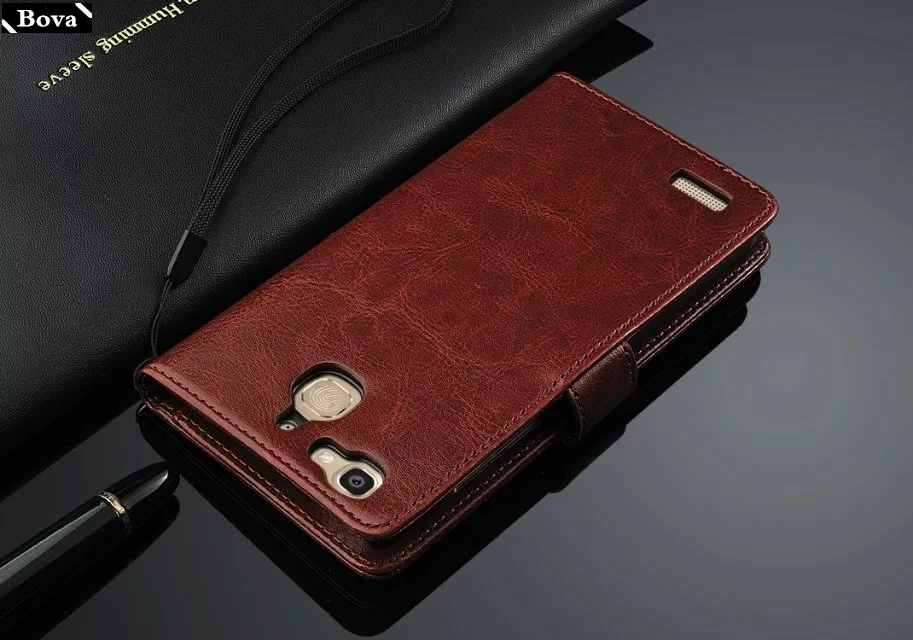 Чехол для Huawei GR3 с отделением карт чехол кожаный телефона Ультратонкий кошелек