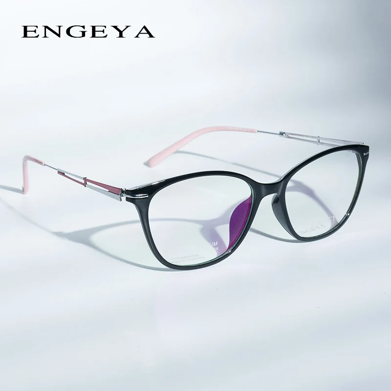 

Ultralight Optical Glasses Titanium Frames Women Noughts Zero Brand Designer Computer Myopia Prescription Eyewear Frame #F004