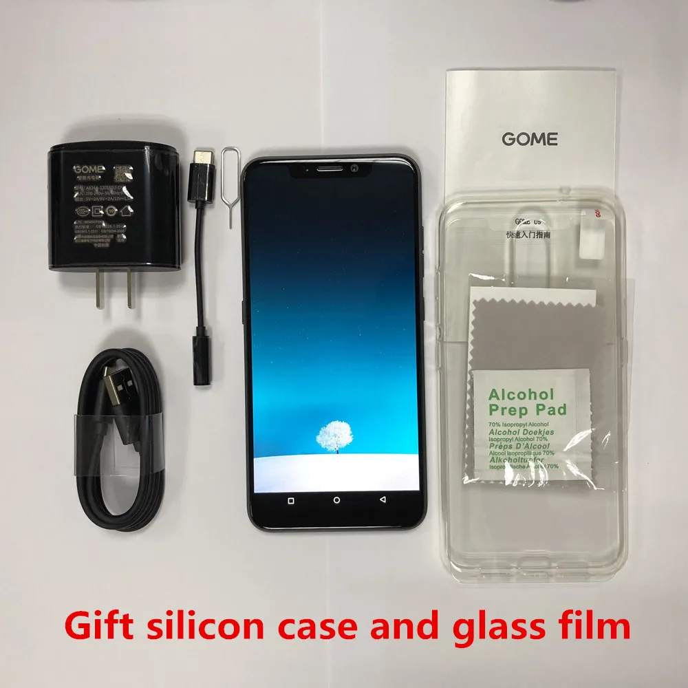 GOME U9 6 ГБ 64 Гб 18 &quot2 SIM карты MTK Helio P23 Быстрая зарядка Voiceprint распознавание лица по