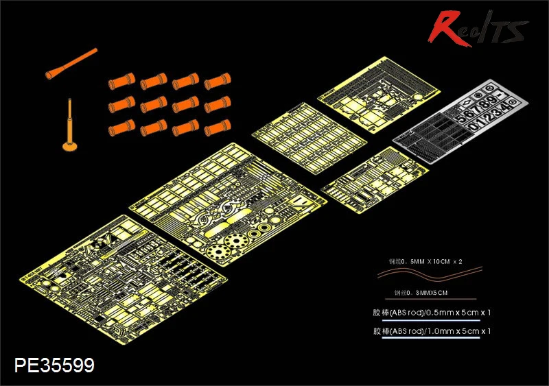 RealTS Voyager модель 1/35 PE35599 Современный русский T 90 MBT основной (Для MENG TS 006)|modern russian|voyager