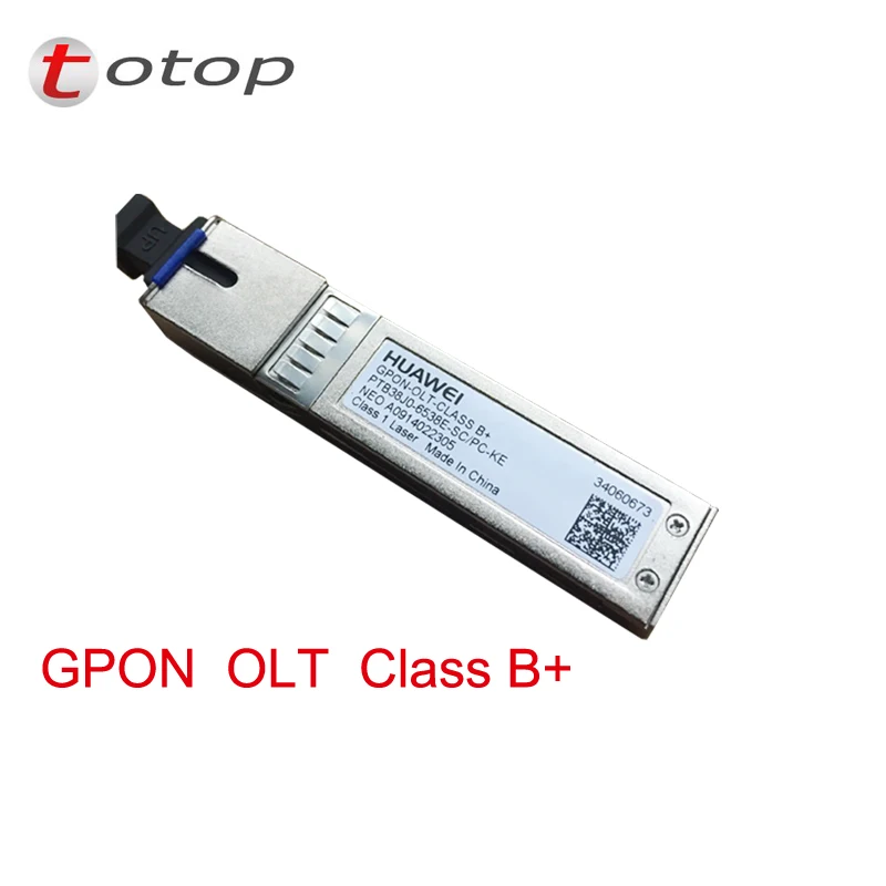 Оригинальный Новый HUA WEI GPON OLT класс B + SFP модули PTB38J0-653E-SC/PC для GPBD GPFD карты |