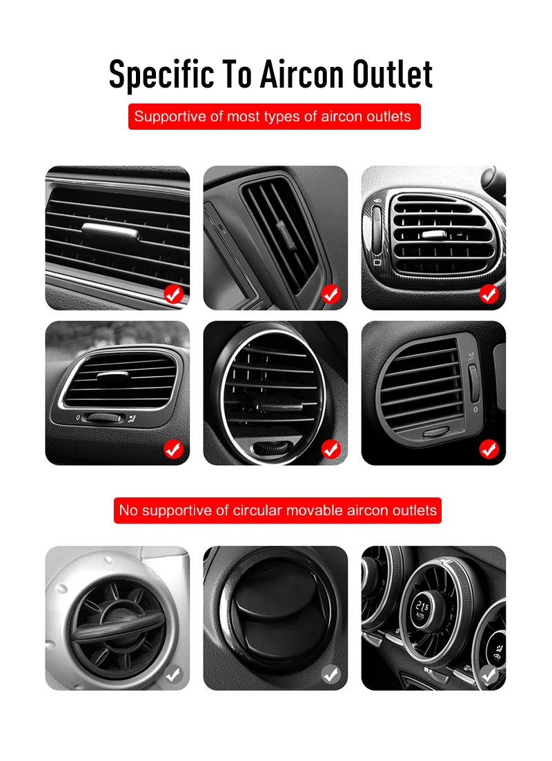 Автомобильный держатель для телефона Gracvity Air Vent держатель для iPhone xiaomi A2 Lite для huawei p20 pro mate 20 p smart plus