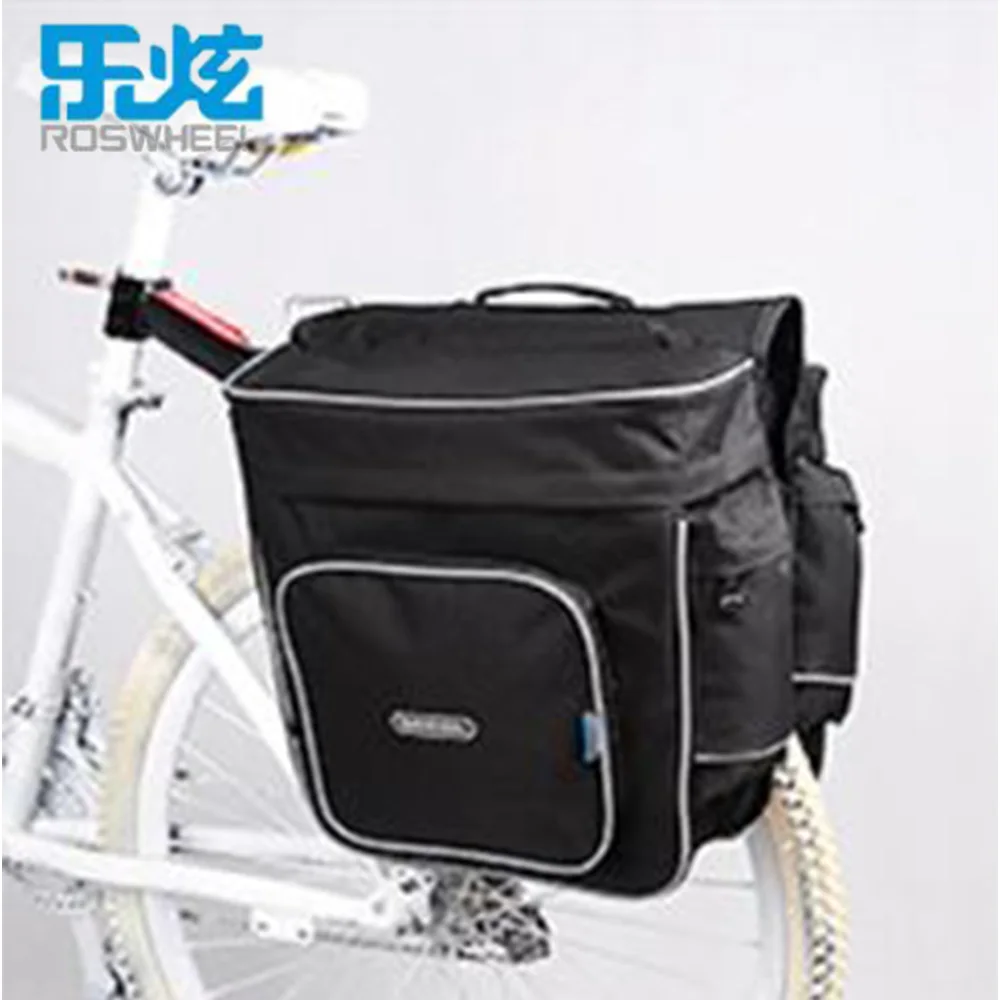 Roswheel 14154 A 30L велосипедная сумка для заднего сиденья 600D ПВХ двухсторонняя Сумка