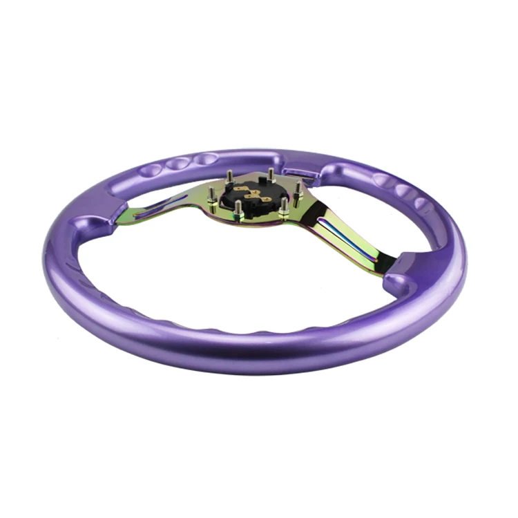 Рулевое колесо CNSPEED Neo Chrome 350 мм 14 дюймов АБС|Рулевые колеса и ступицы рулевого