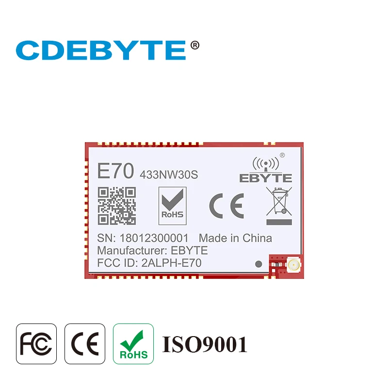 E70 433NW30S CC1310 433 МГц 1 Вт Звездная сеть IPEX антенна uhf беспроводной приемопередатчик