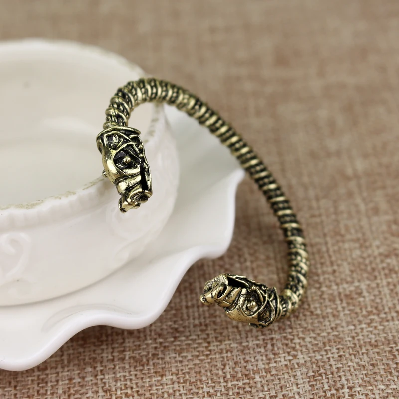 MQCHUN бриллианты с двумя головками Бриллианты мужские браслеты ювелирные изделия