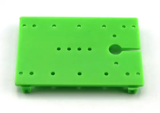 

5pcs/lot 40*60mm Green Chassis Plastic Support for DIY Model Car