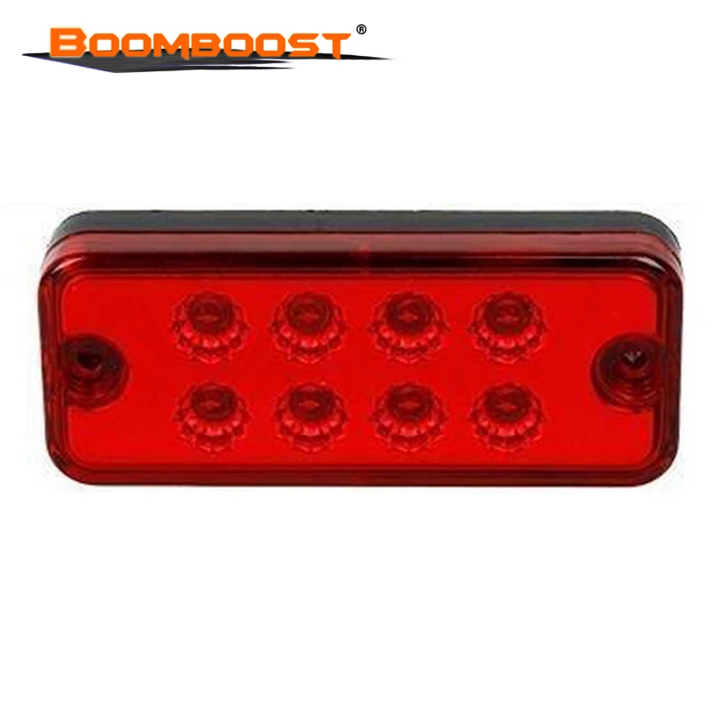 Желтый красный Фирменная Новинка 12V 24V 4 цвета 8 светодиодный боковой габаритный