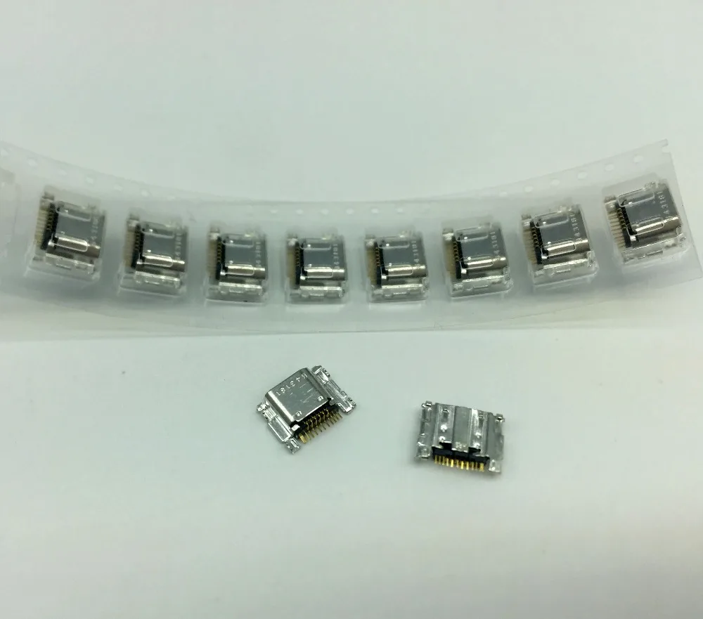 10 шт./лот оригинальный новый разъем Micro USB для Samsung T230 T231 T320 T321 T530 T531 Tab4 зарядного
