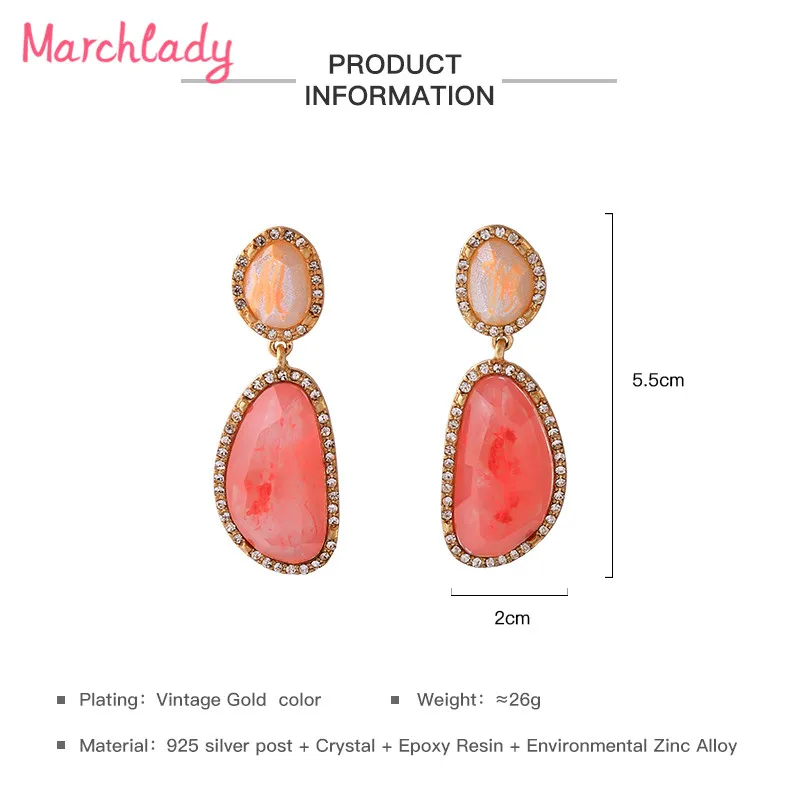 Pendientes Colgantes де Mujer Moda нерегулярные текстуры кулон серьги Модные Украшения Женские