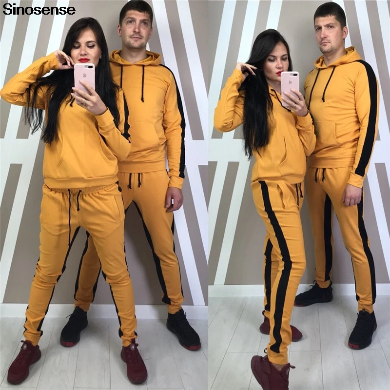 Спортивная одежда спортивный костюм из 2 предметов для мужчин и женщин на весну
